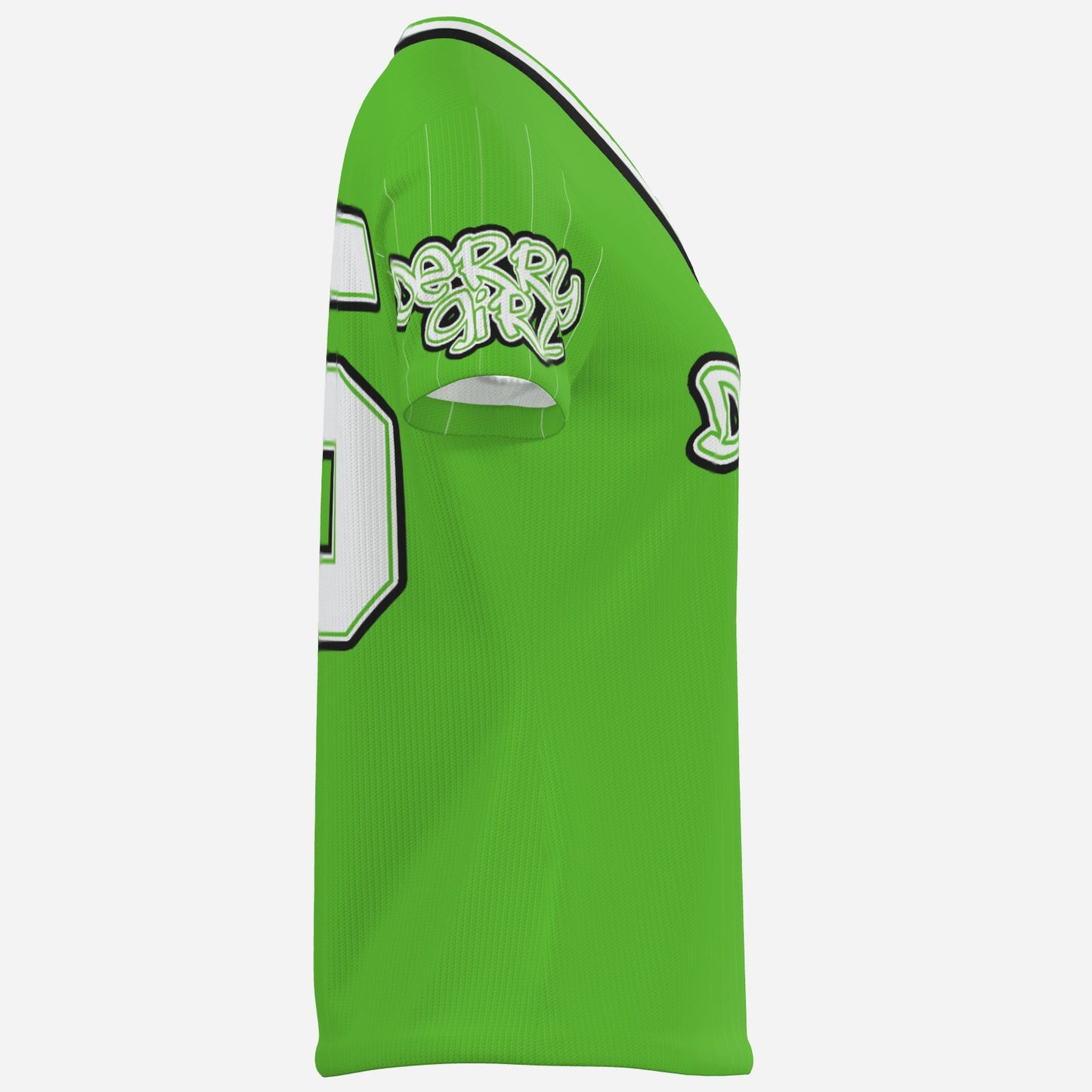 Womens Derry Girl Jersey in Green