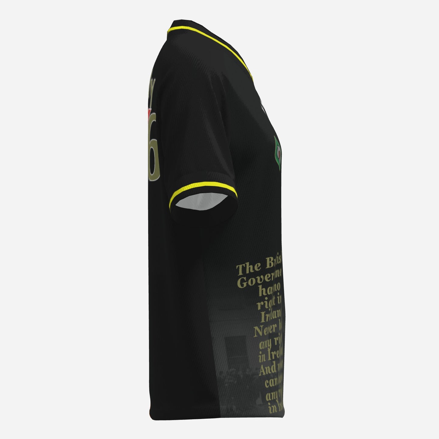 Womens James Connolly Mesh Jersey Black