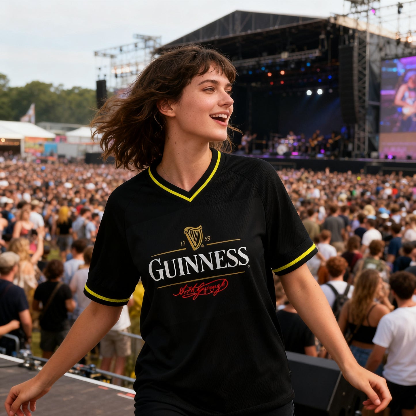 Womens GUINNESS Mesh Jersey