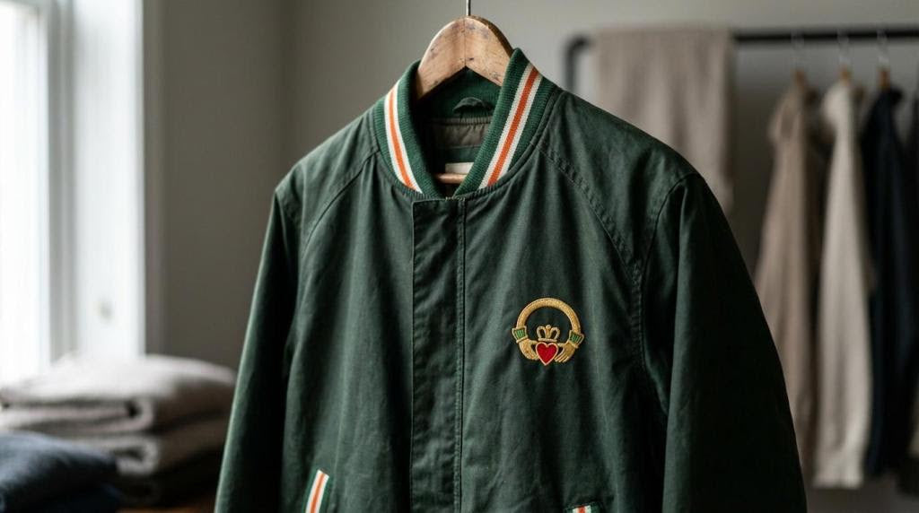 Outerwear with Irish Political & Cultural Designs: Jackets, Bombers, and Layers