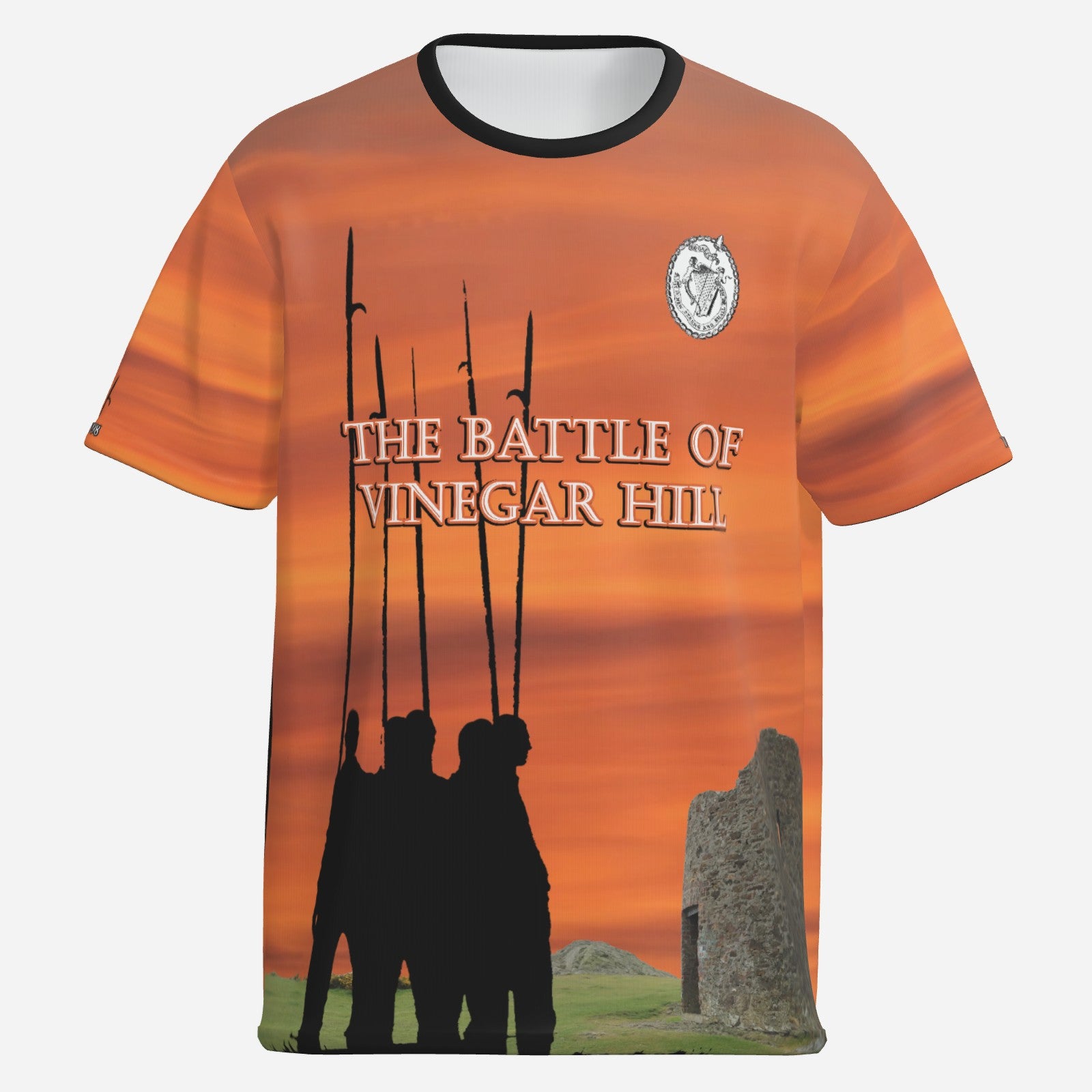 Camiseta Conmemorativa de los Irlandeses Unidos, la Rebelión de 1798 y la Batalla de Vinegar Hill