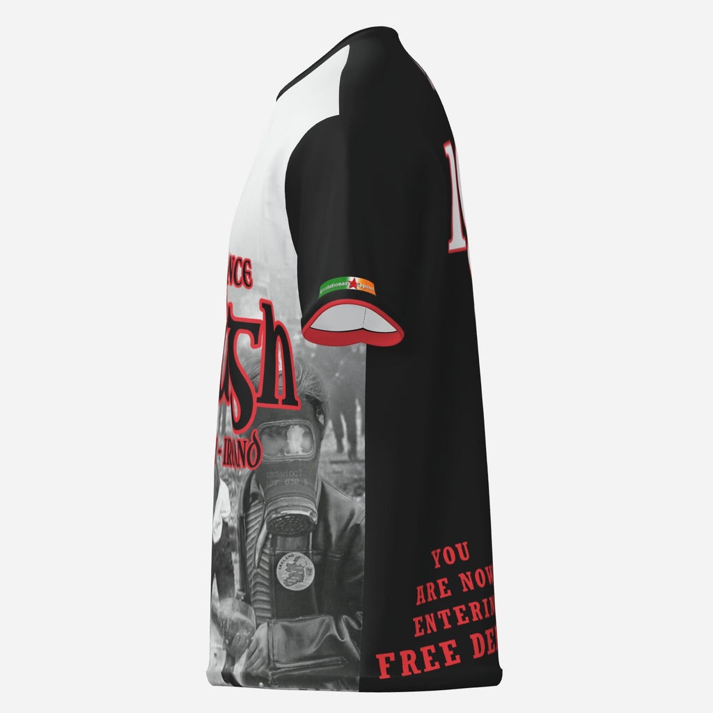 Battle of the Bogside, Derry 1969, is commemorated in this exclusive shirt