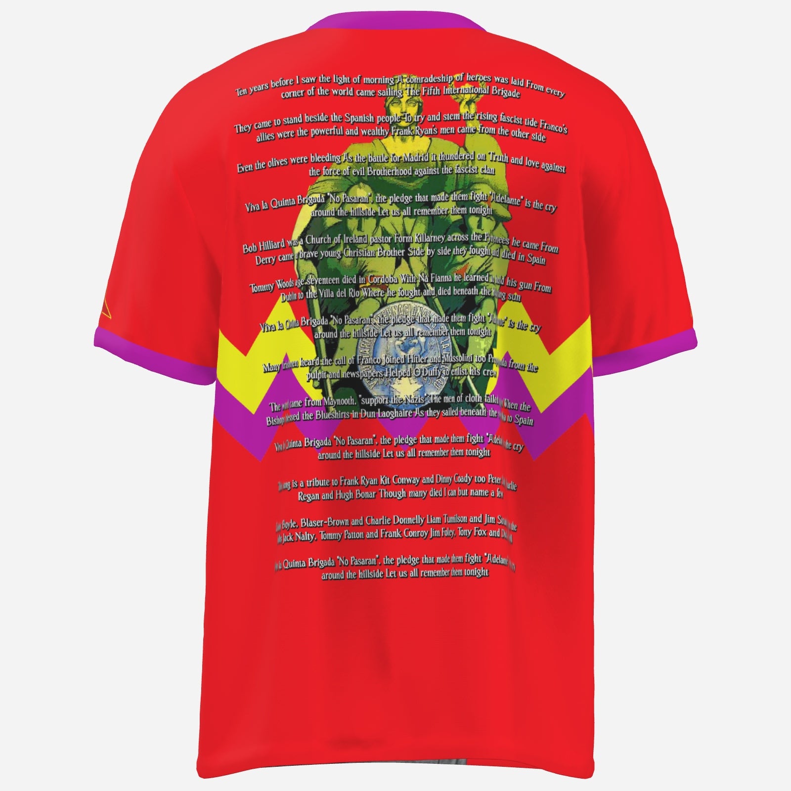 International Brigade, Spanish Civil War commemorative shirt