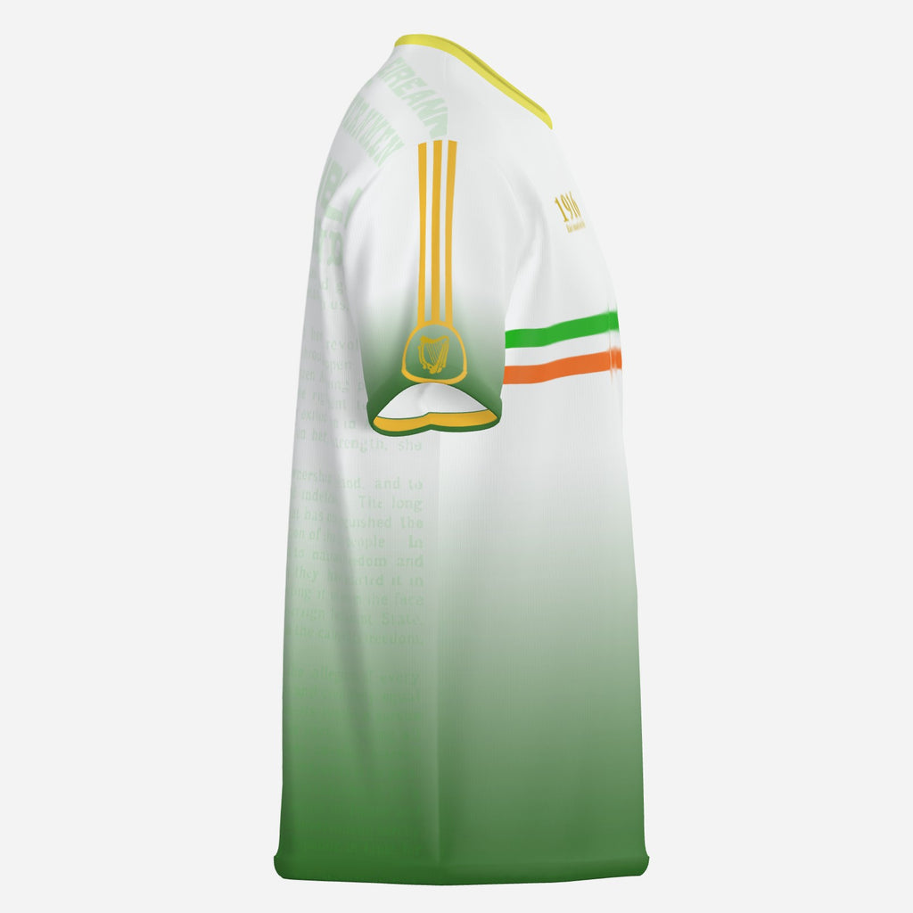 Easter 1916 in white and green