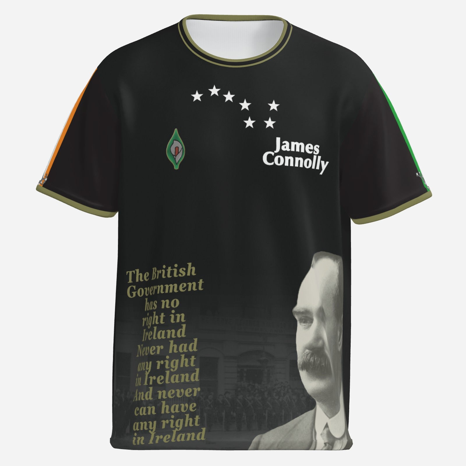 James Connolly Jersey - Black