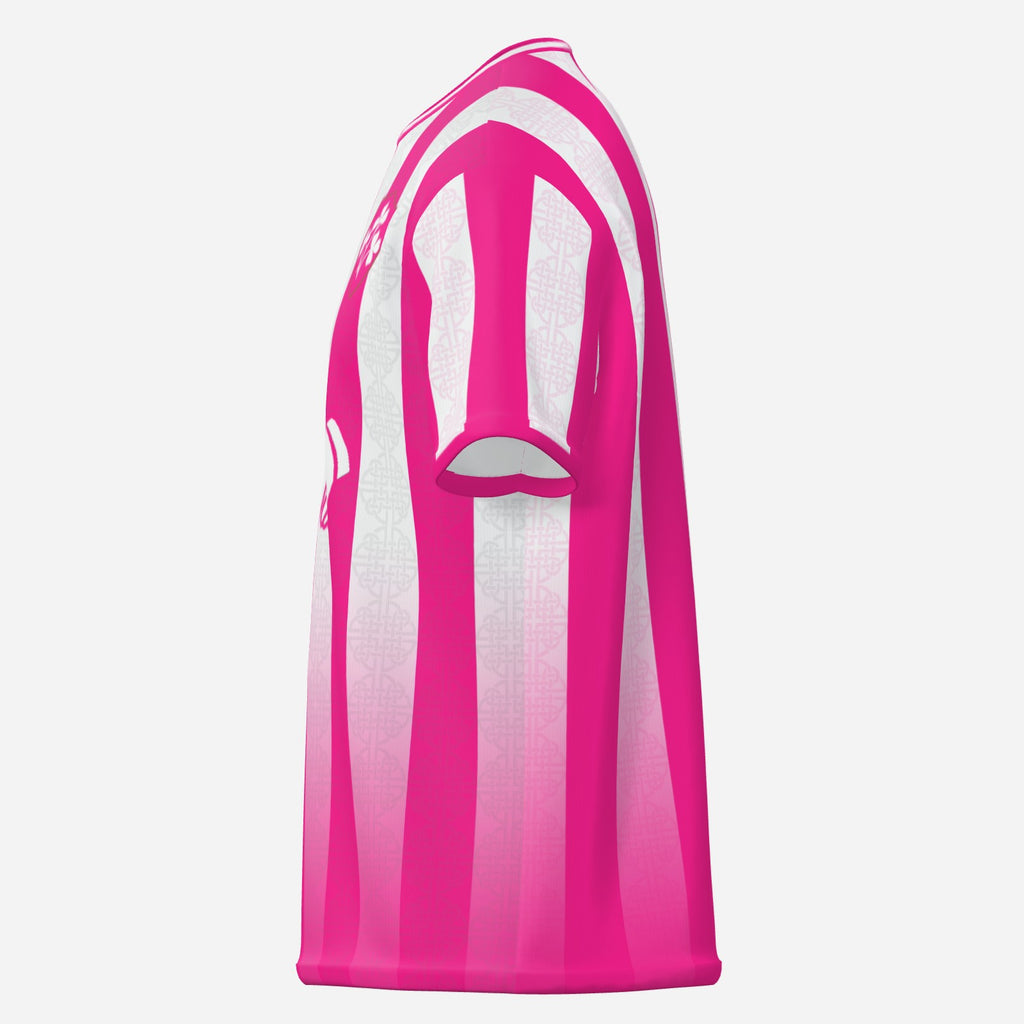 Womens Pink Claddagh Ireland Vintage Shirt