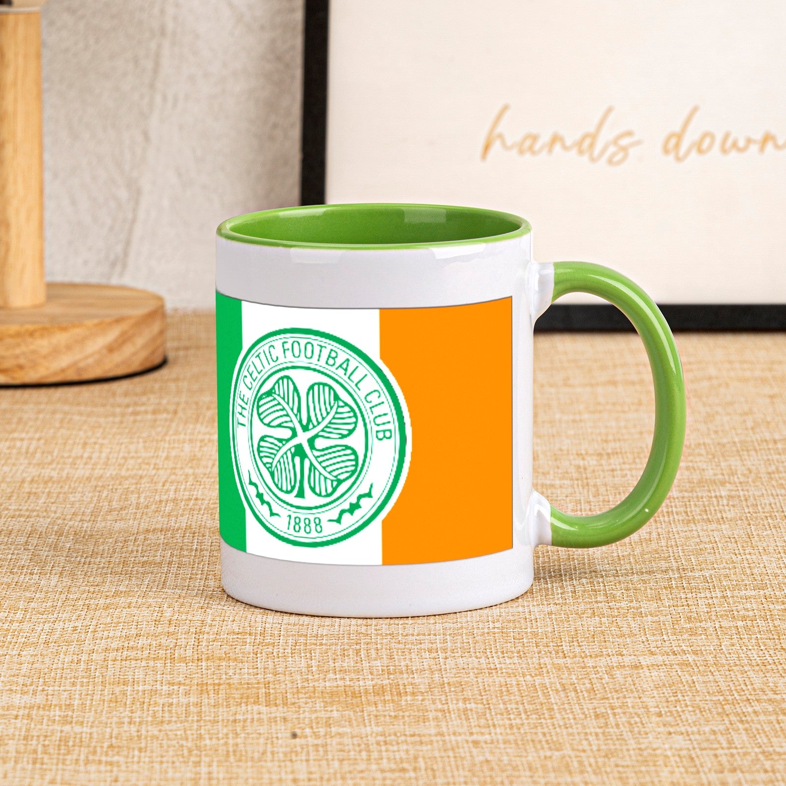 Celtic on Tricolour Mug