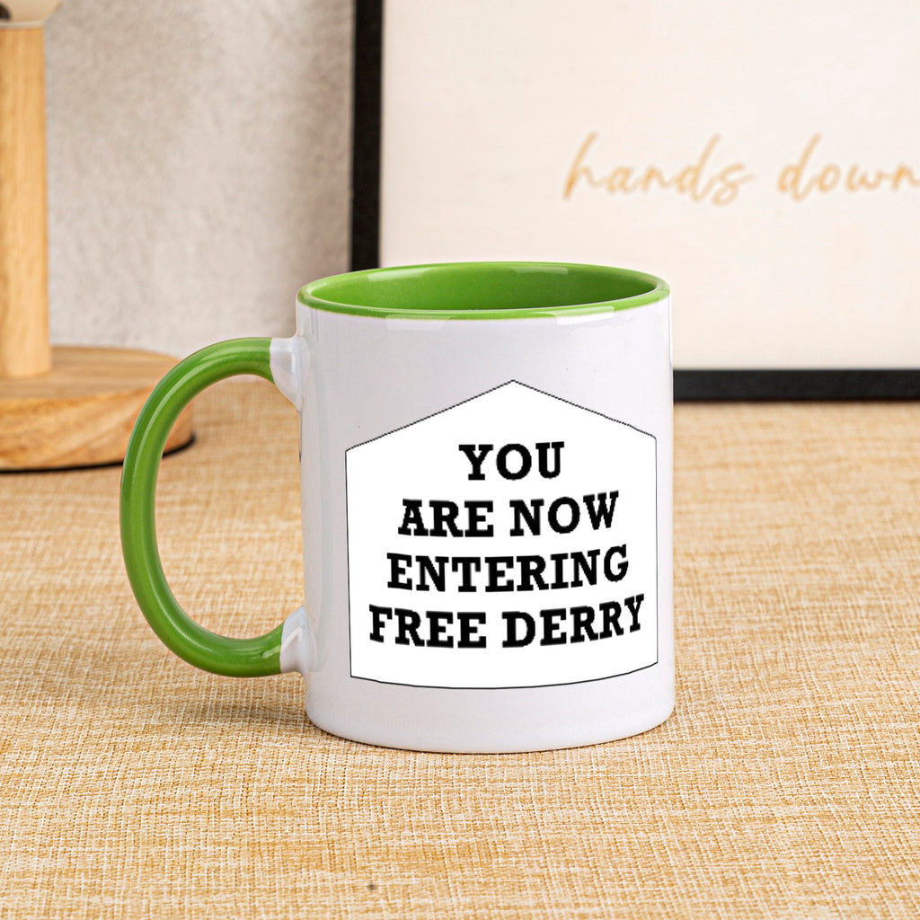 Free Derry Corner Bogside Mug