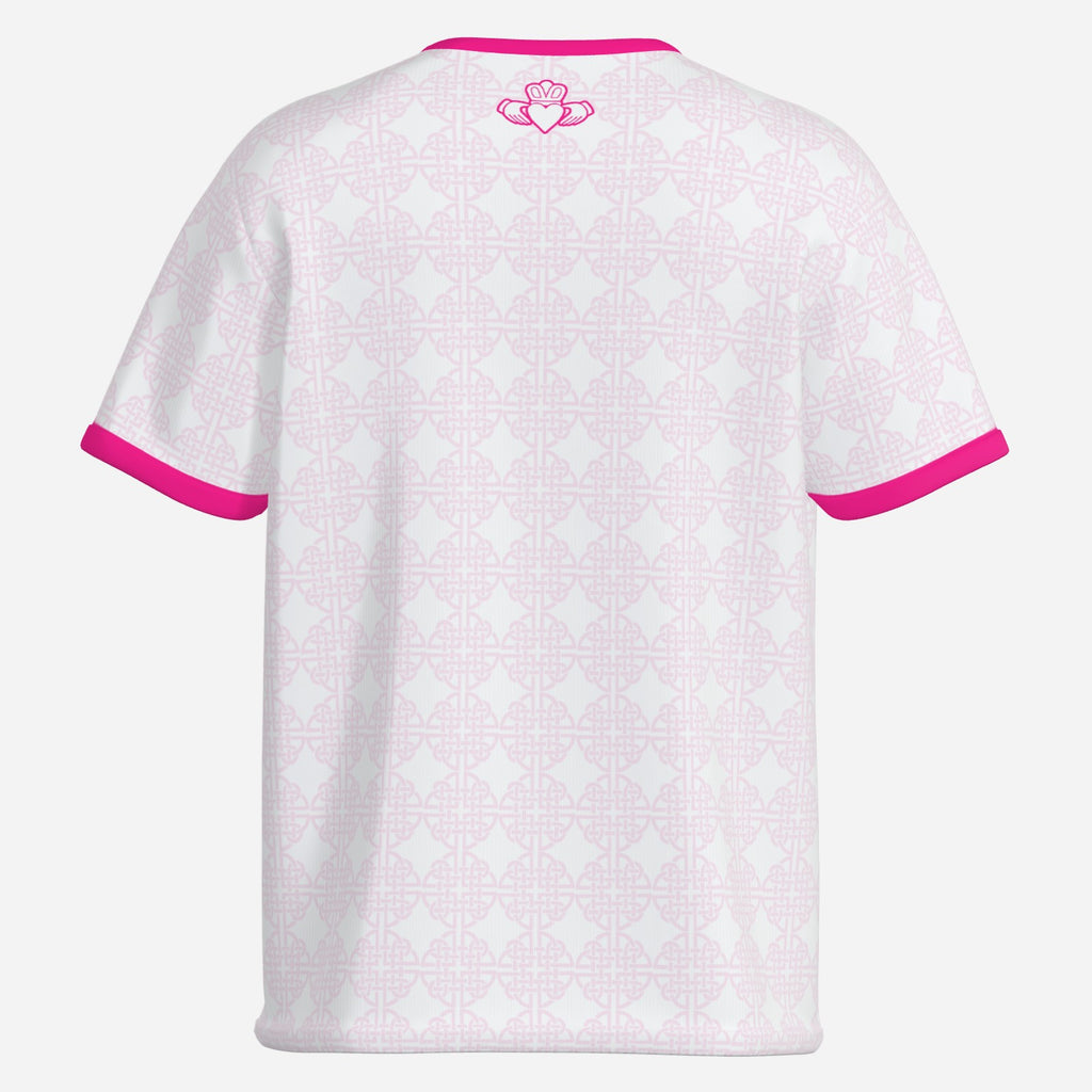 Claddagh themed retro Ireland Womens Jersey