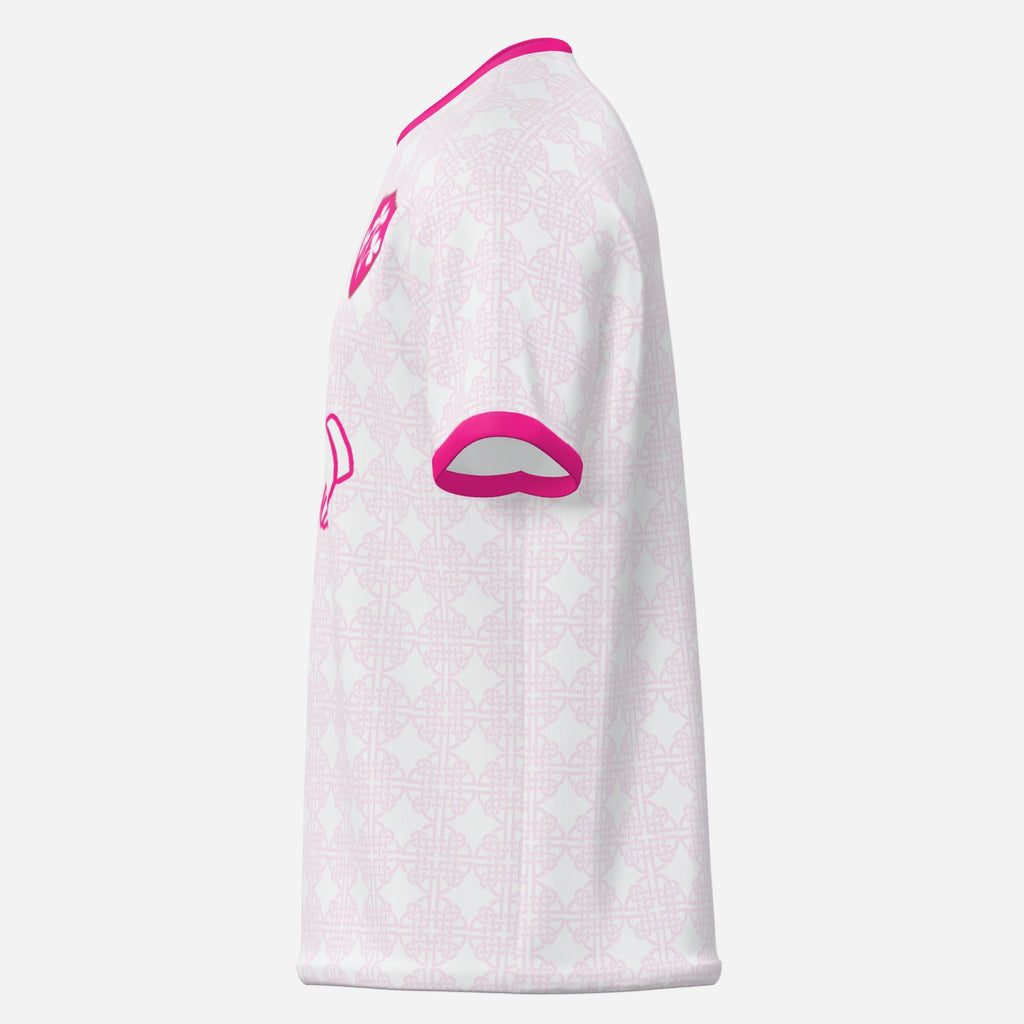 Claddagh themed retro Ireland Womens Jersey