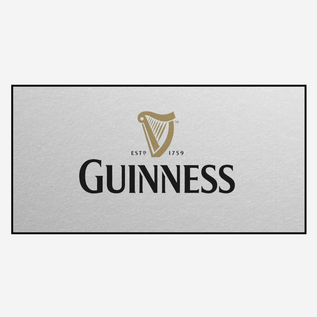 Guinness Beach Towel - White