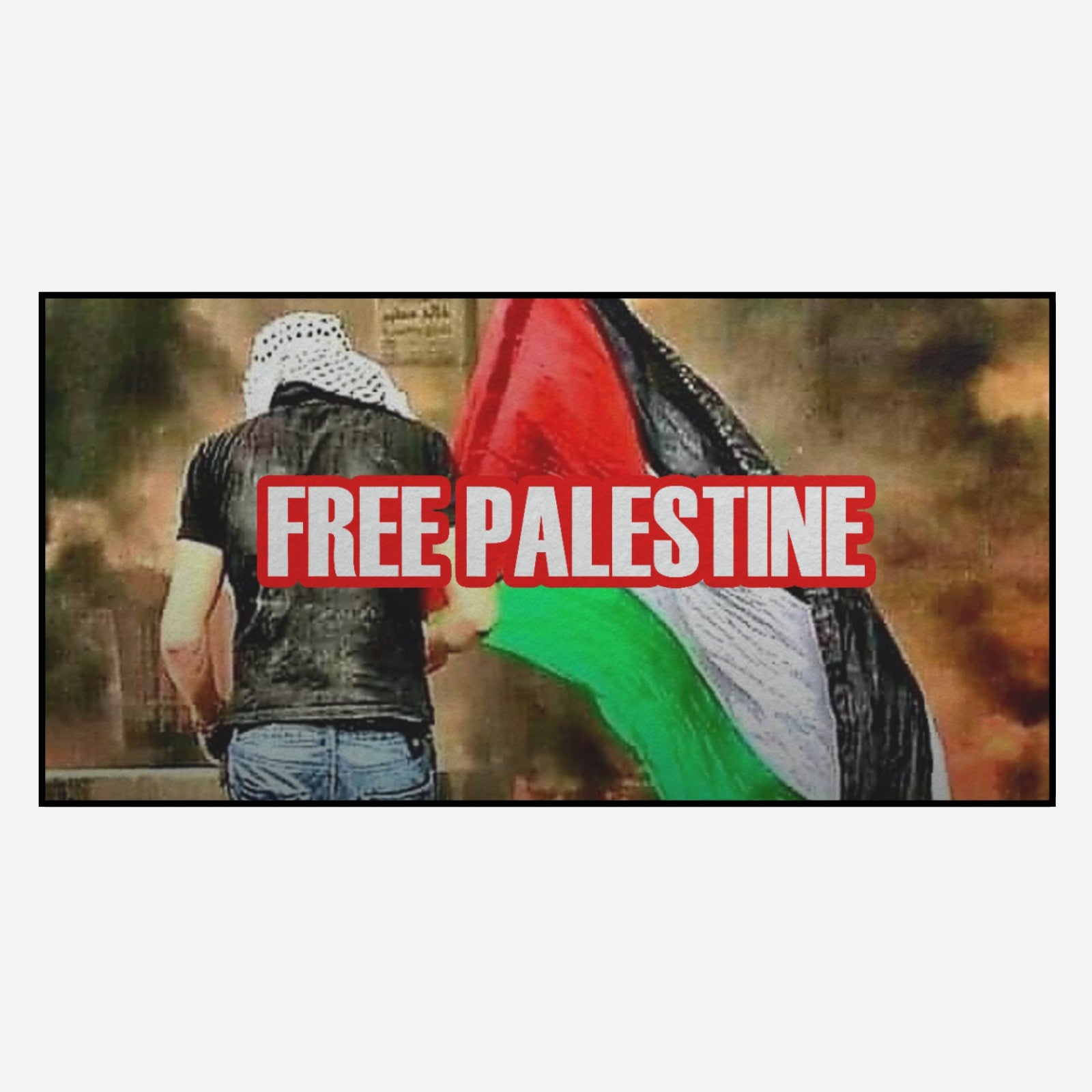 Free Palestine Beach Towel