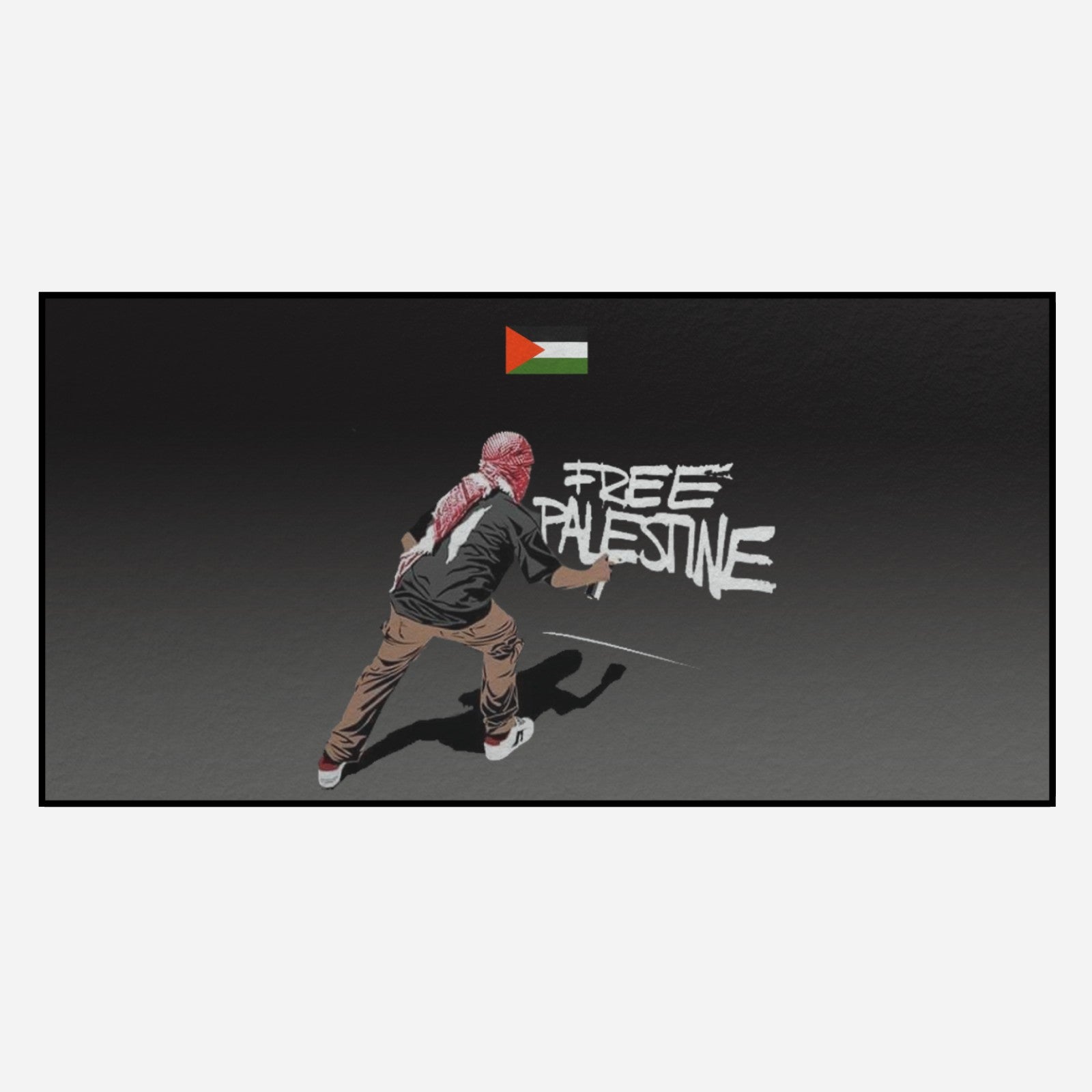 Free Palestine Beach Towel