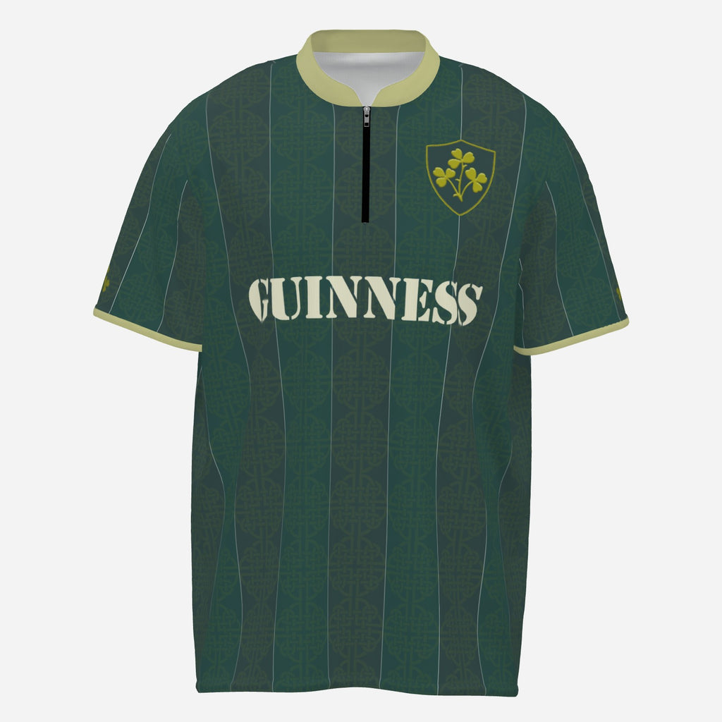 Vintage Irland Guinness Reißverschluss-Trikot