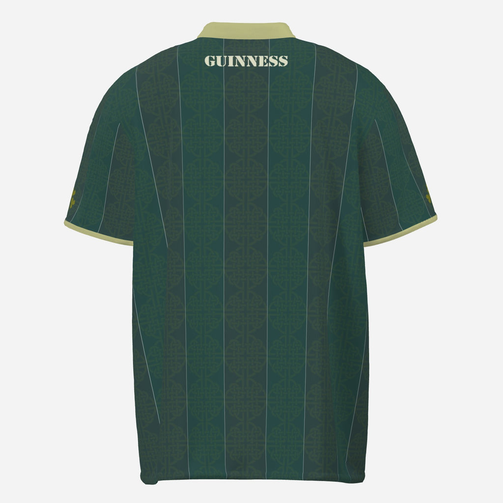 Vintage Irland Guinness Reißverschluss-Trikot