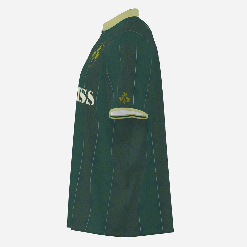 Vintage Irland Guinness Reißverschluss-Trikot