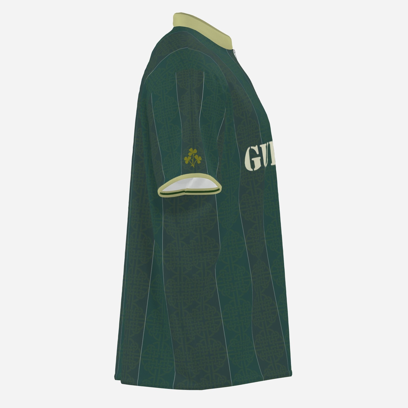Vintage Irland Guinness Reißverschluss-Trikot