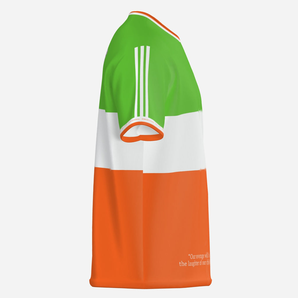Irish Tricolour Bobby Sands Hunger Striker Tribute Jersey