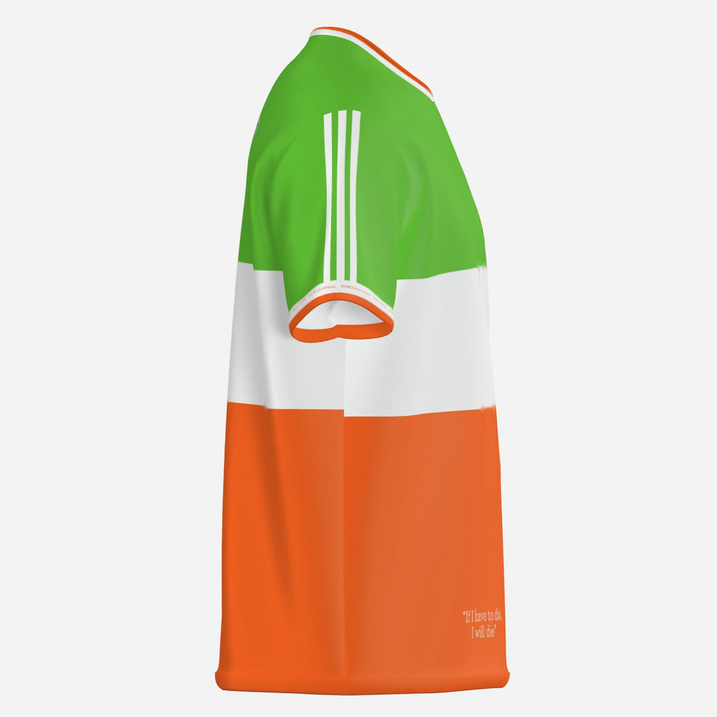 Irish Tricolour Kevin Lynch T-shirt - Dungiven GAA Hunger Striker Tribute