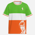 Irish Tricolour Thomas McElwee T-Shirt - Bellaghy, Derry, GAA Hungerstriker Tribute