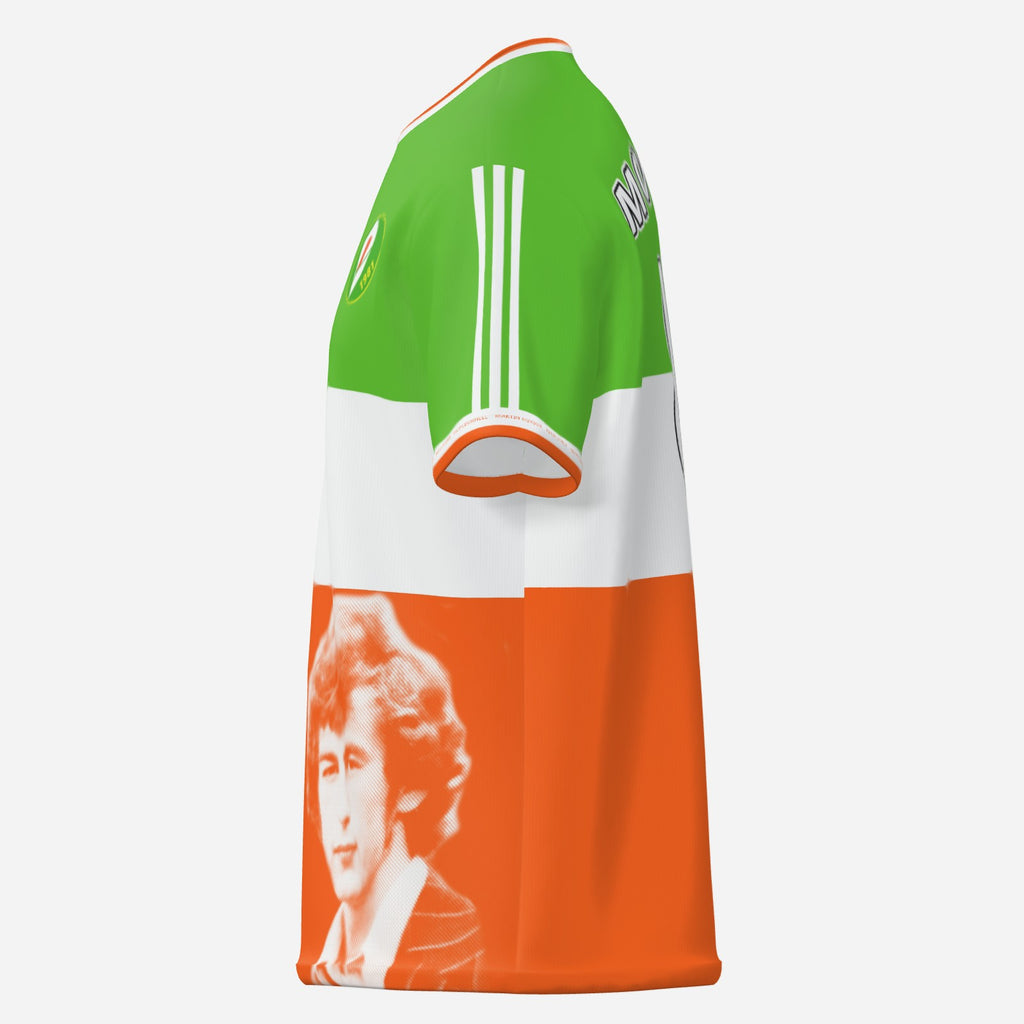 Irish Tricolour Thomas McElwee T-Shirt - Bellaghy, Derry, GAA Hungerstriker Tribute