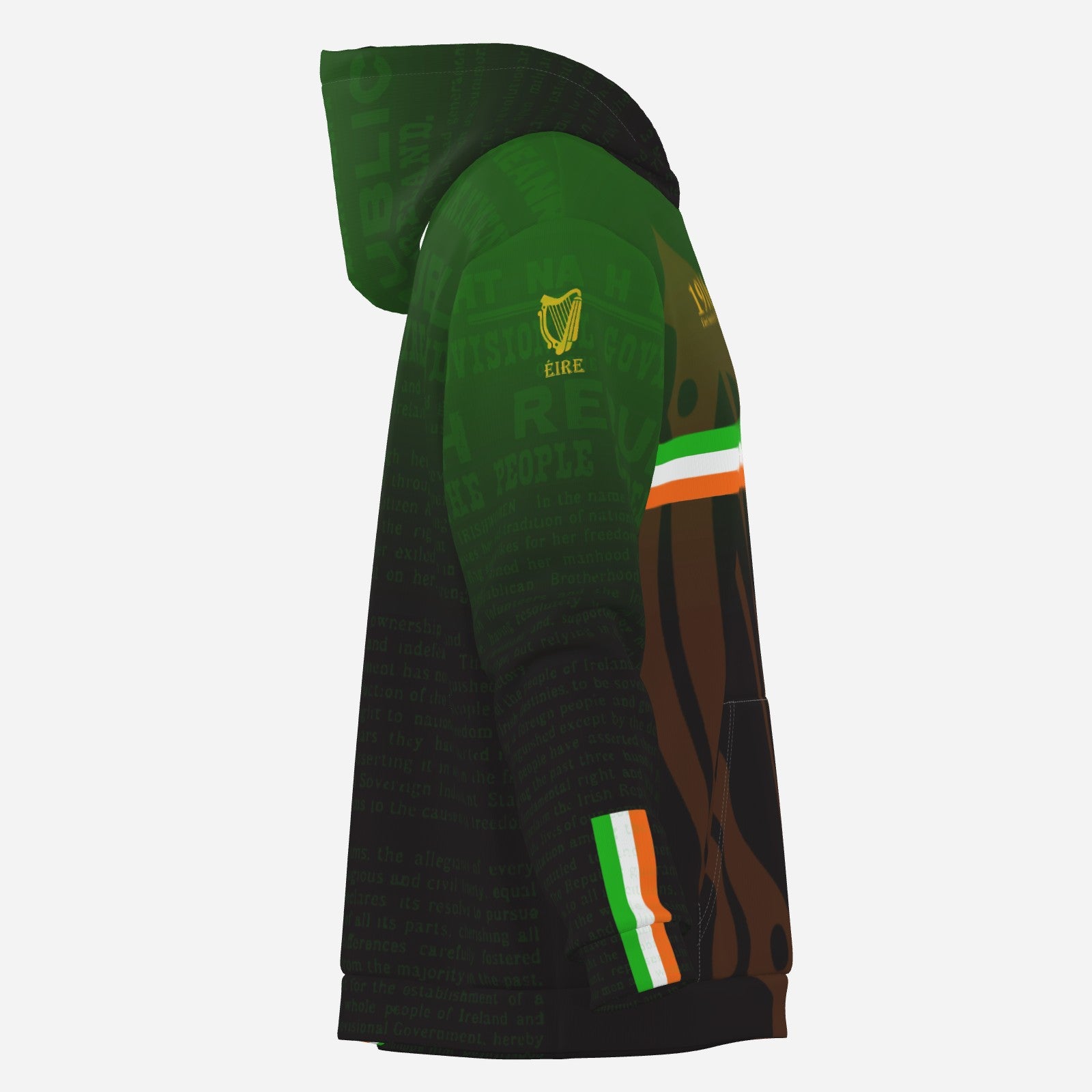 1916 Easter Rising Dark Green Hoodie