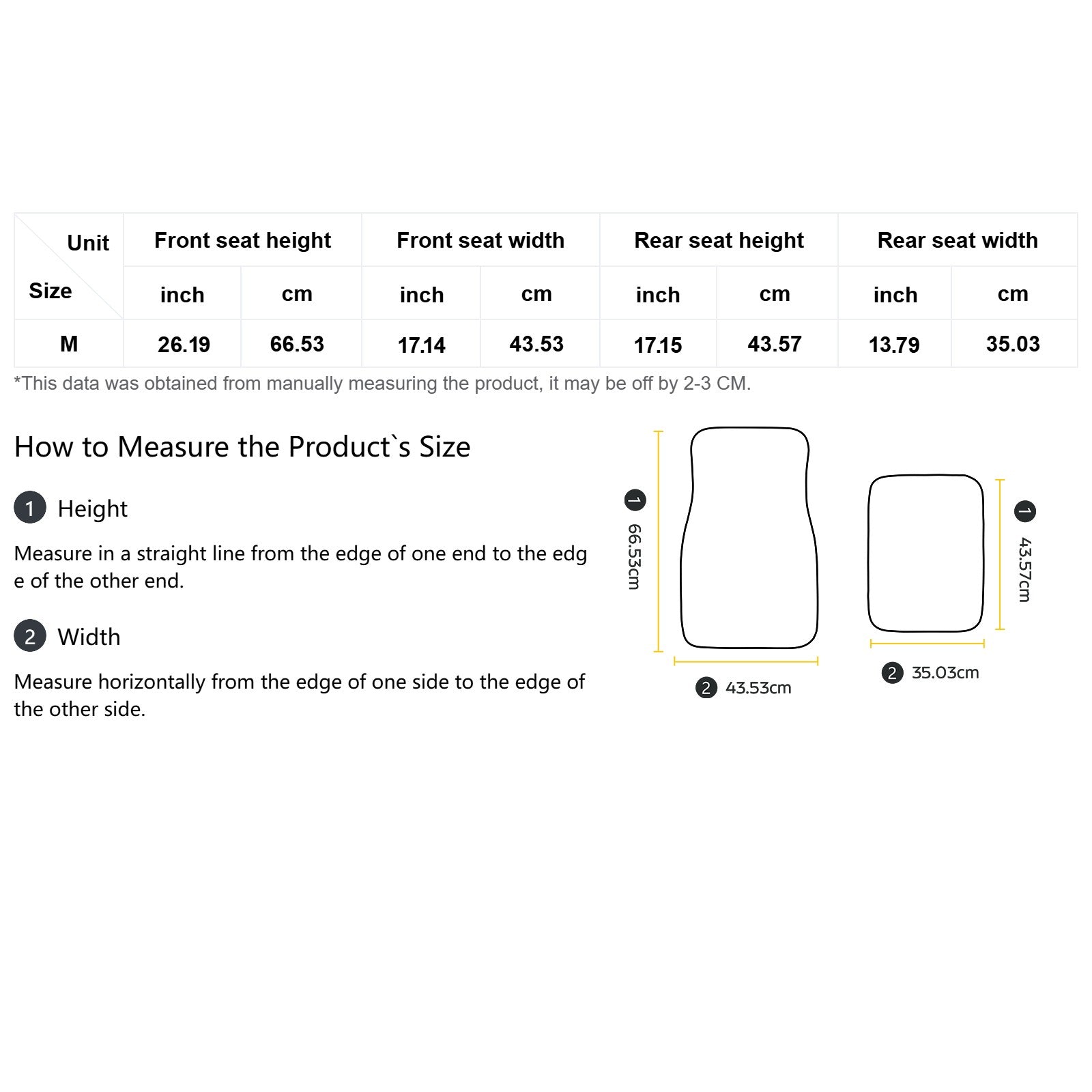 Palestine Car Mat Set