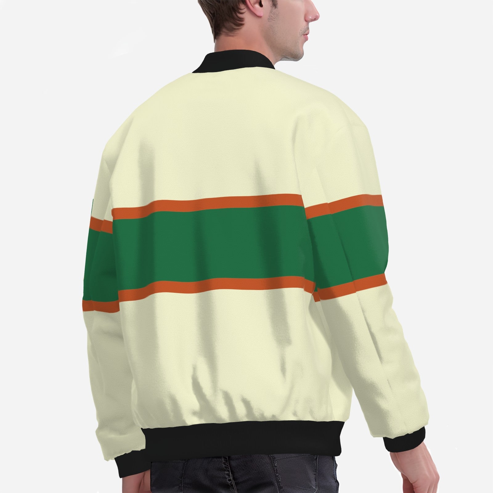 Eire Bomber Jacket Cream