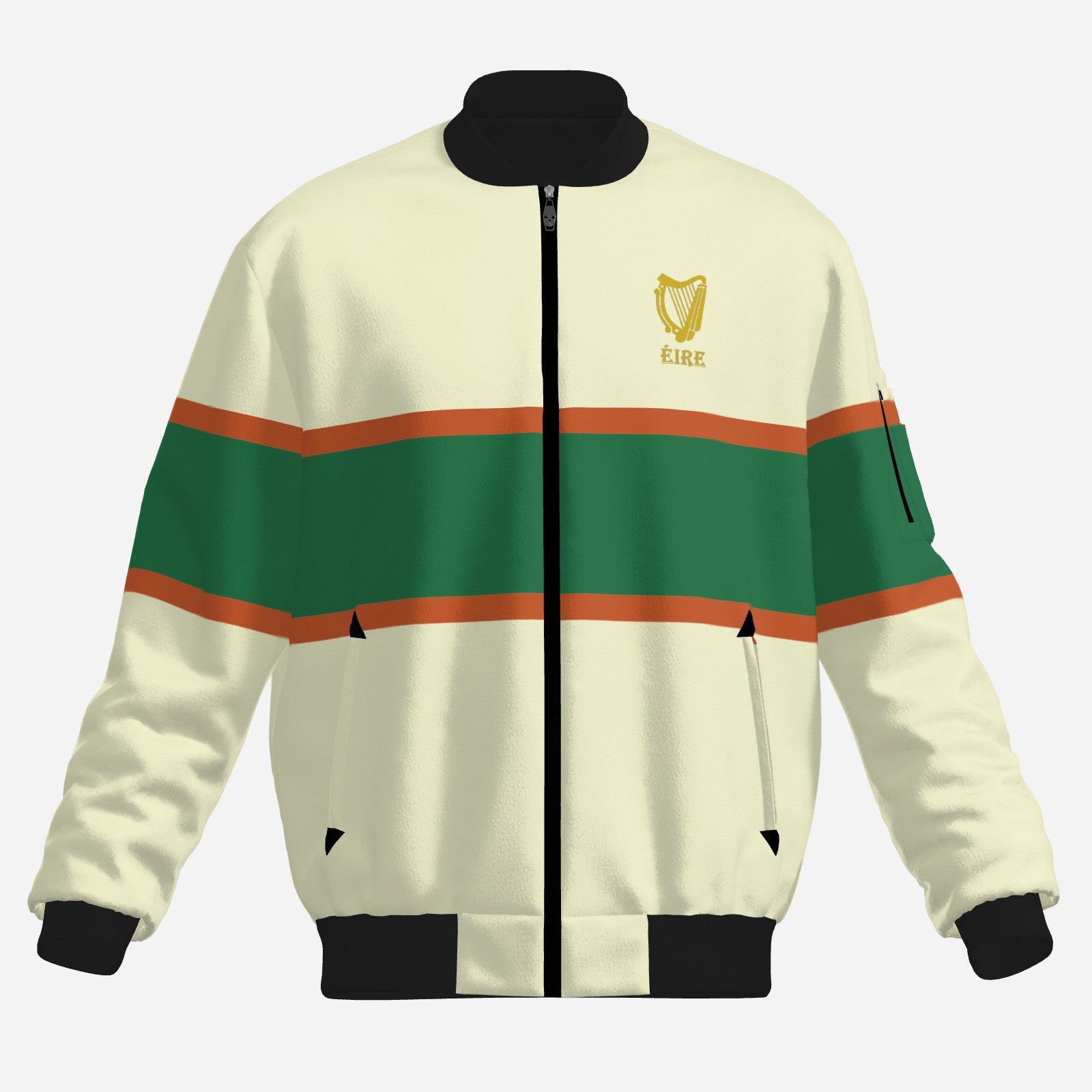 Eire Bomber Jacket Cream
