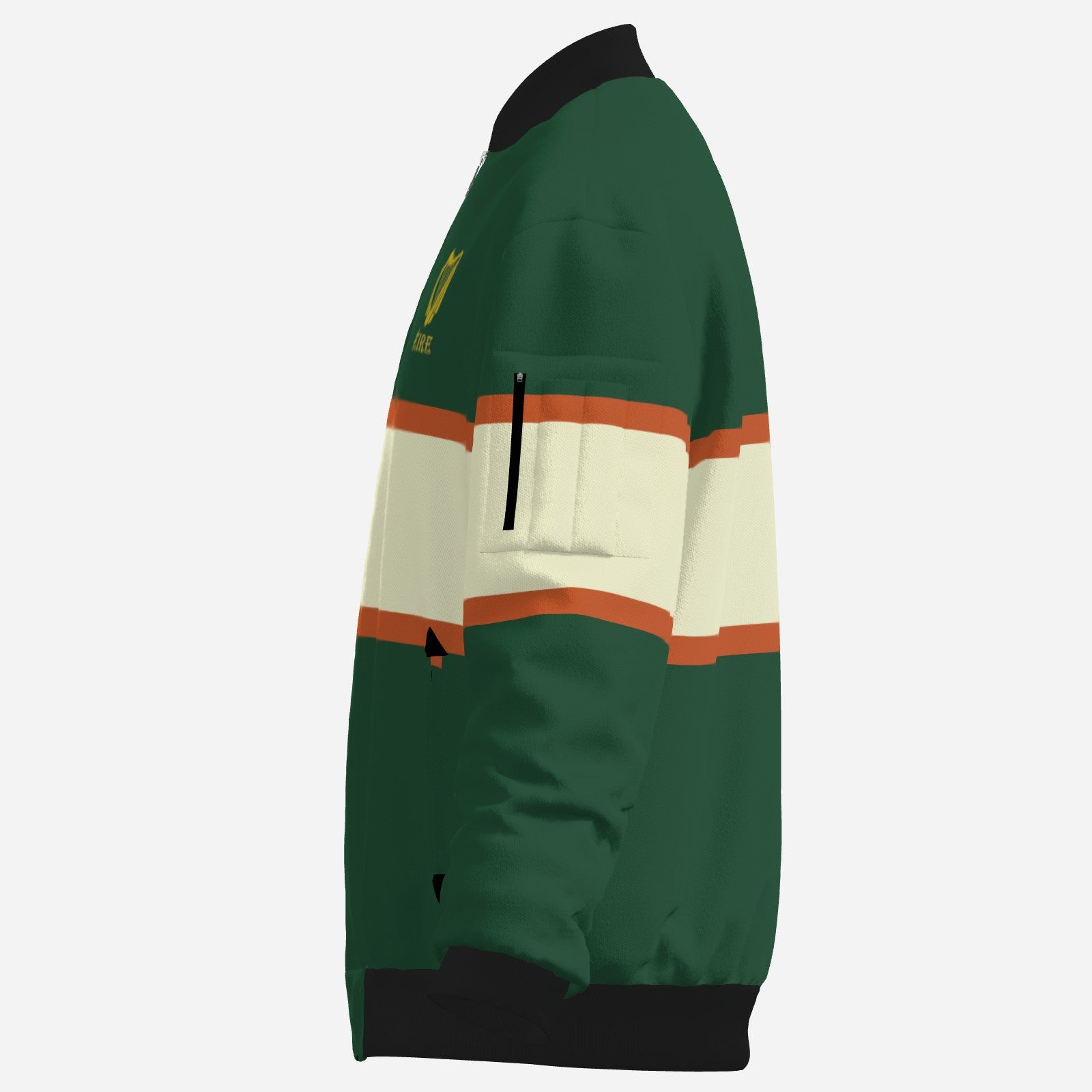 Eire Bomber Jacket Dark Green