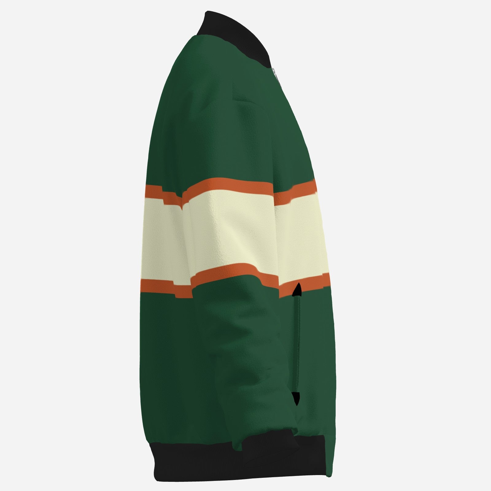 Eire Bomber Jacket Dark Green