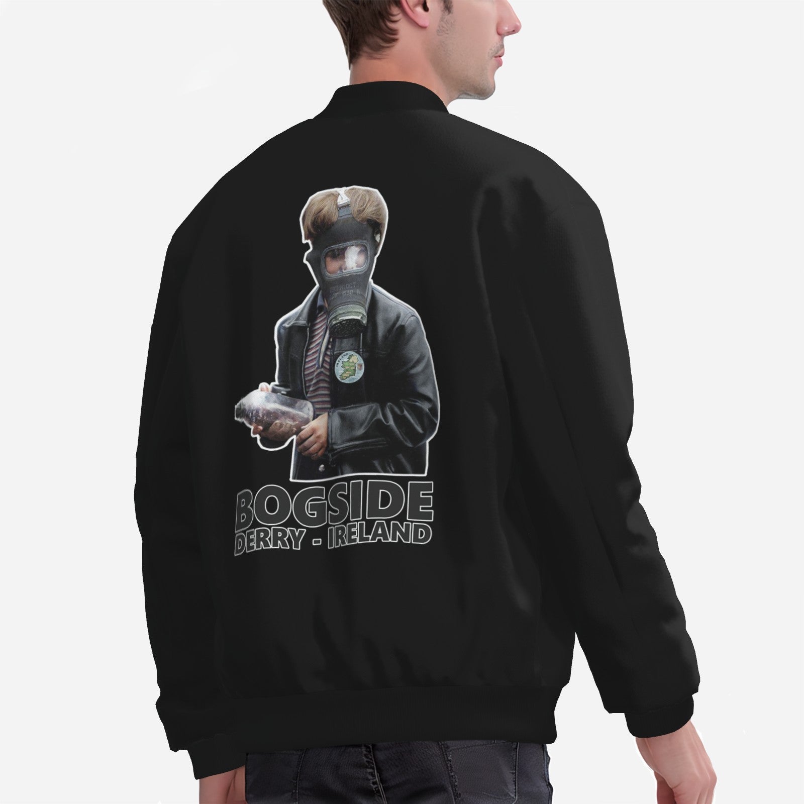 Gas Mask Bogside Bomber Jacket