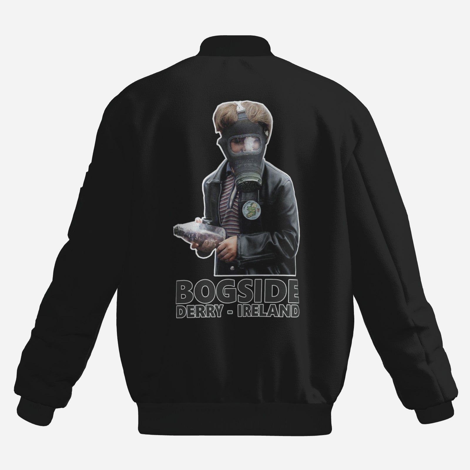 Gas Mask Bogside Bomber Jacket
