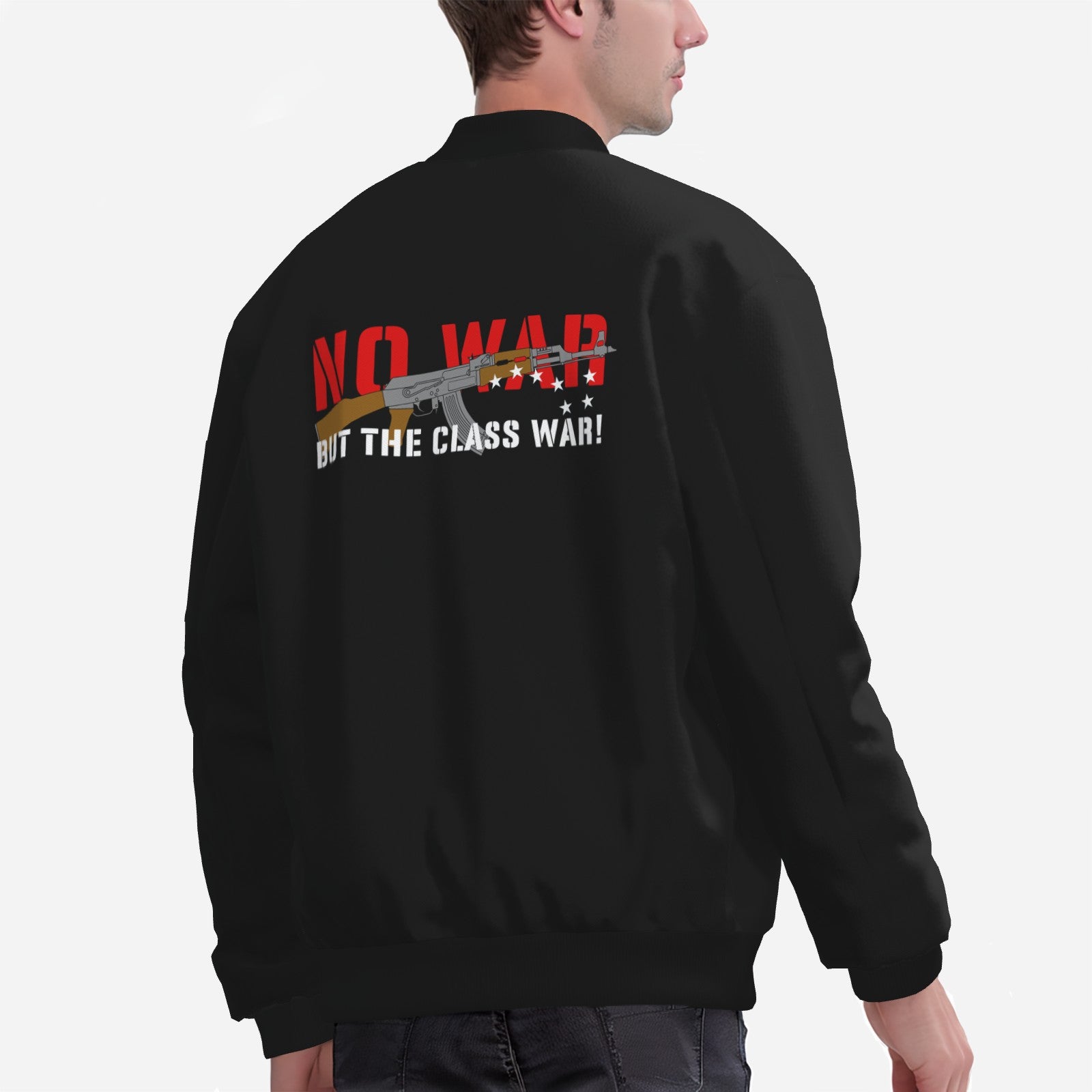 No War But the Class War Bomber Jacket