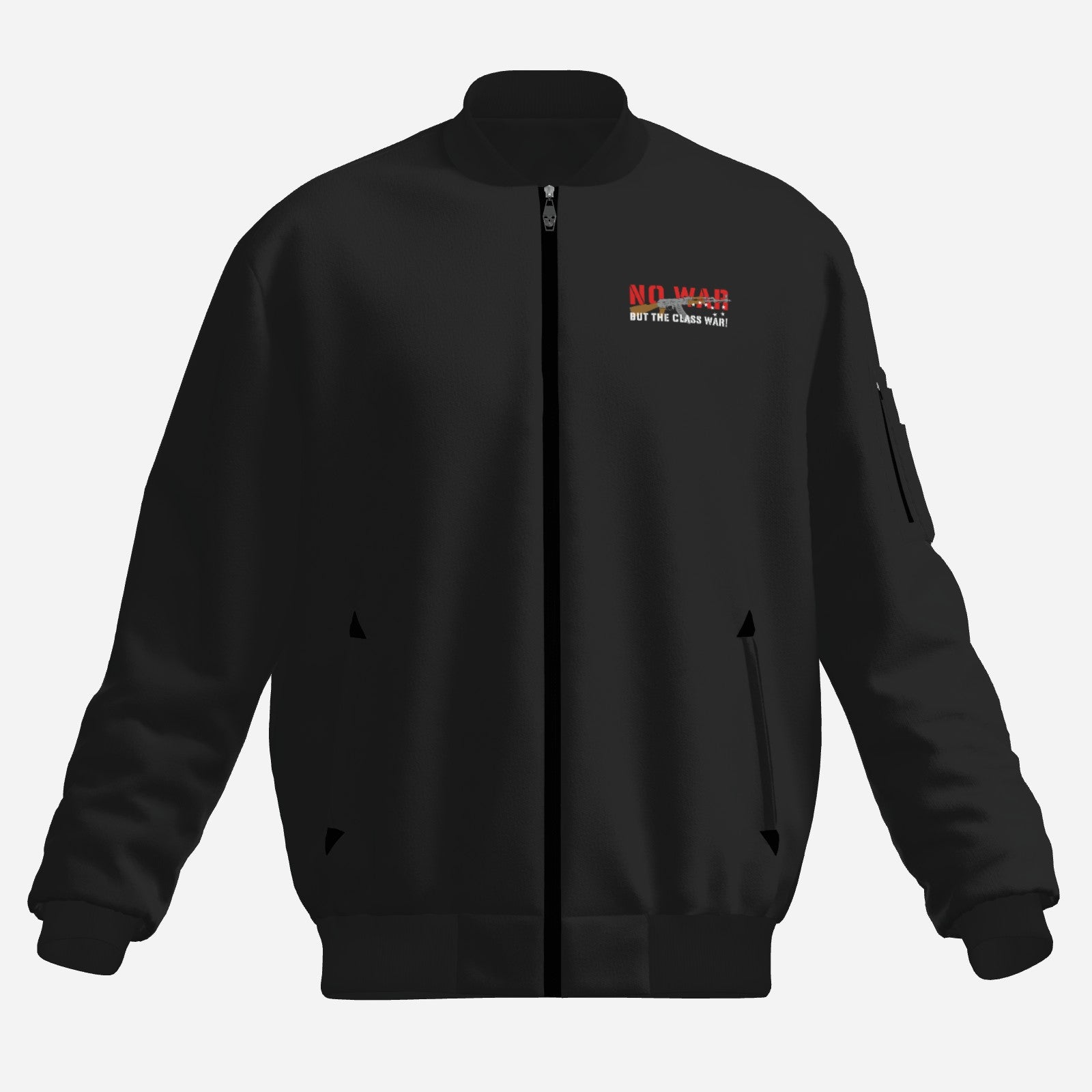 No War But the Class War Bomber Jacket