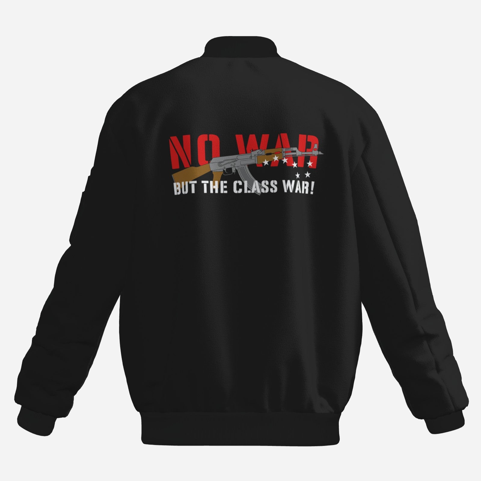No War But the Class War Bomber Jacket