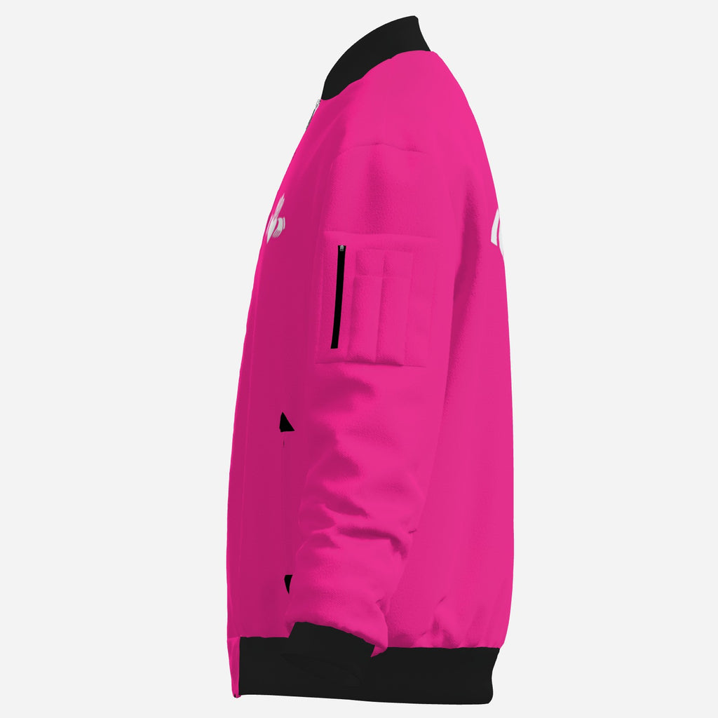 Pink Claddagh Bomber Jacket