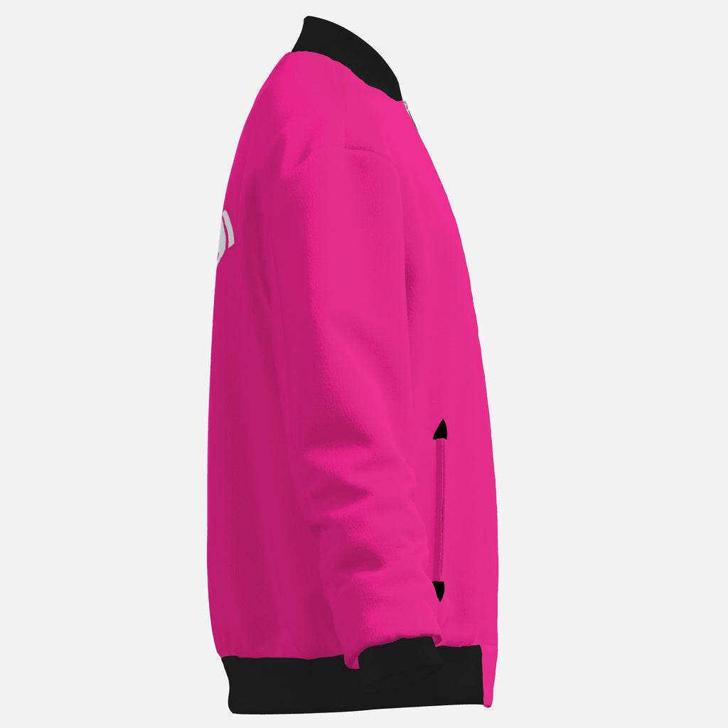 Pink Claddagh Bomber Jacket