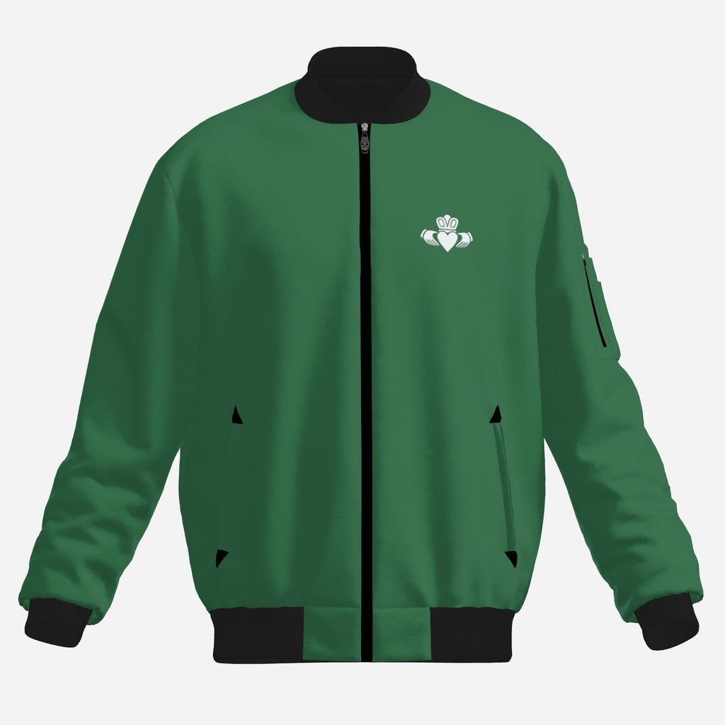 Claddagh Bomber Jacket Green