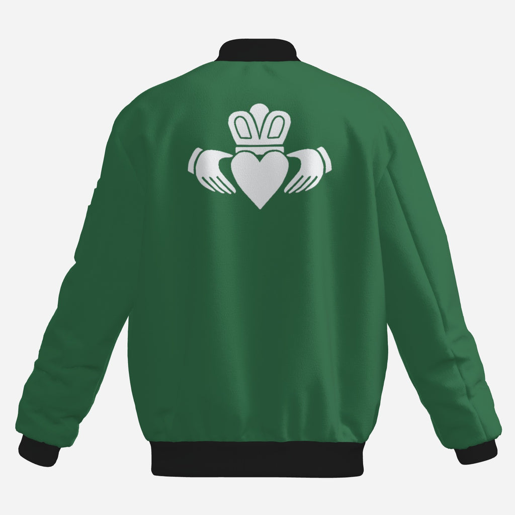 Claddagh Bomber Jacket Green