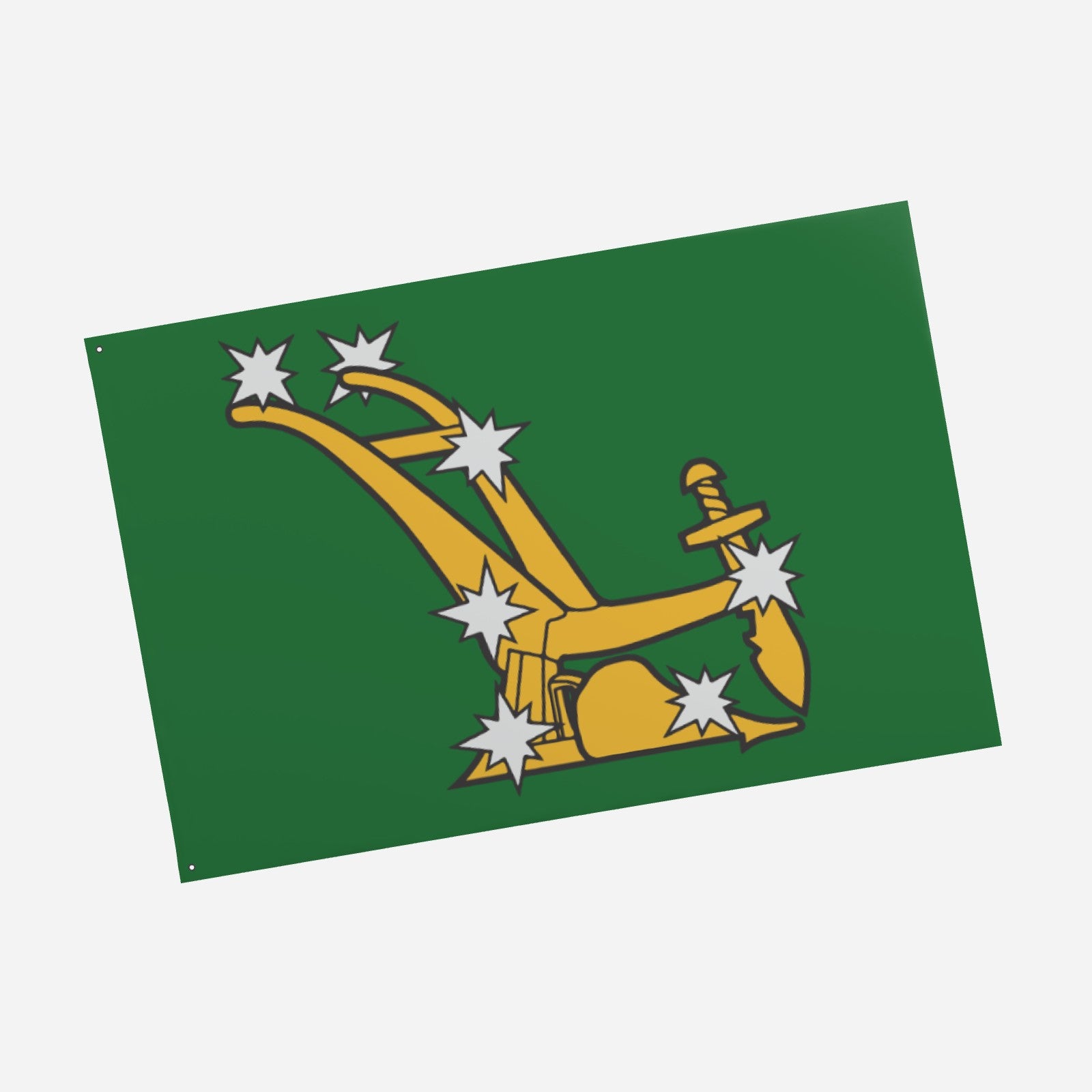 Original Starry Plough Flag 6x4