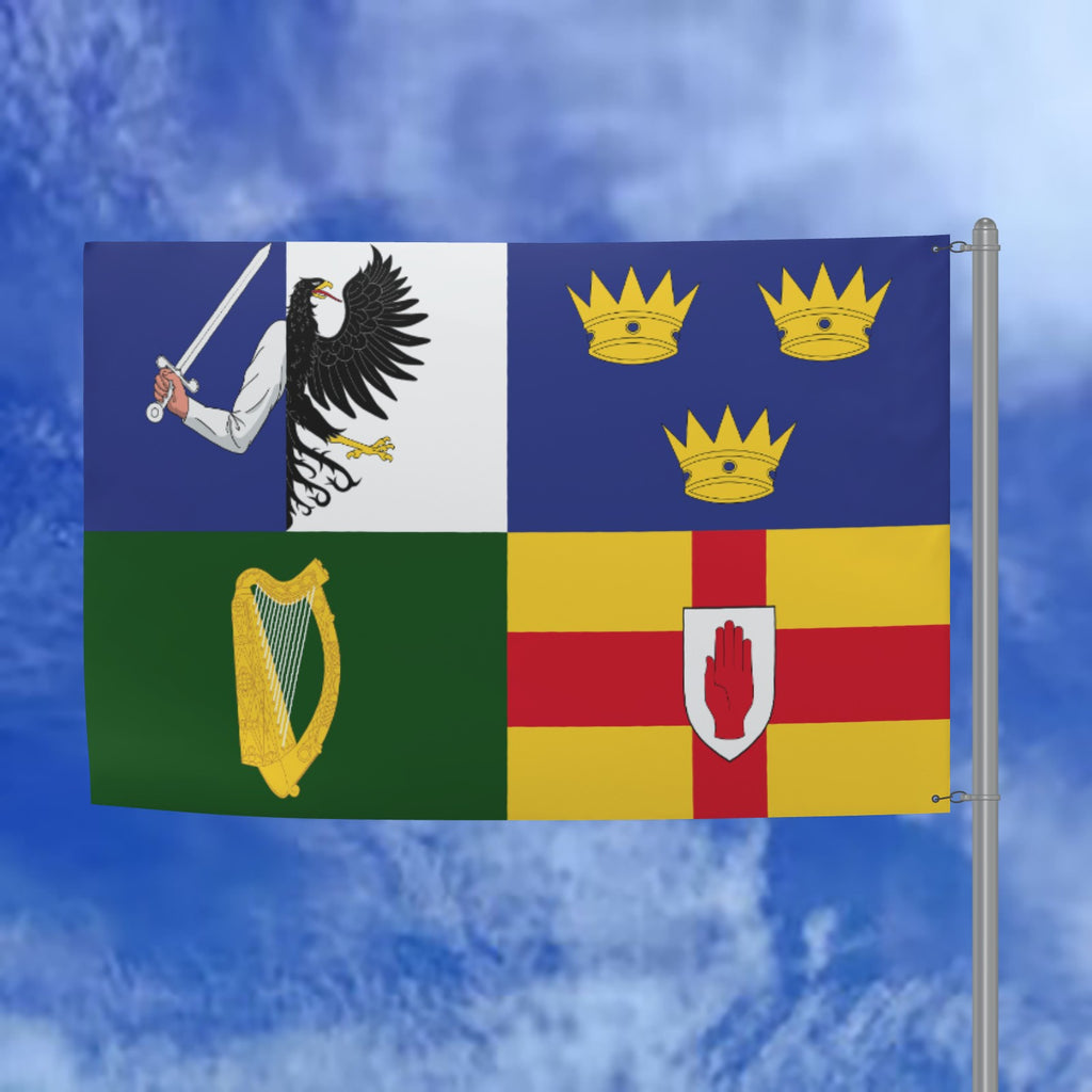 Four Provinces of Ireland Flag 6ft x 4ft
