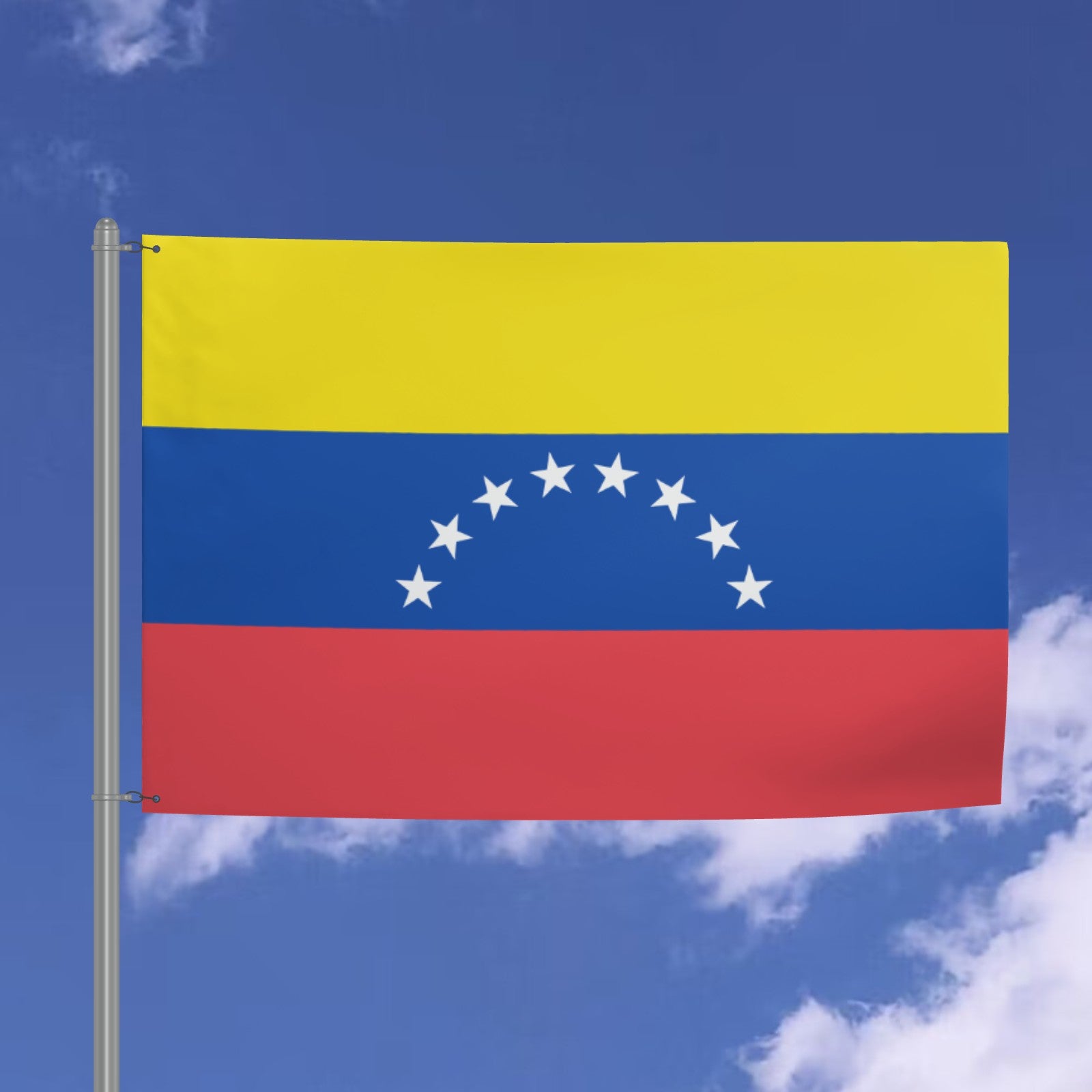 Venezuelan National Flag - 6ft x 4ft Double Sided Premium Quality