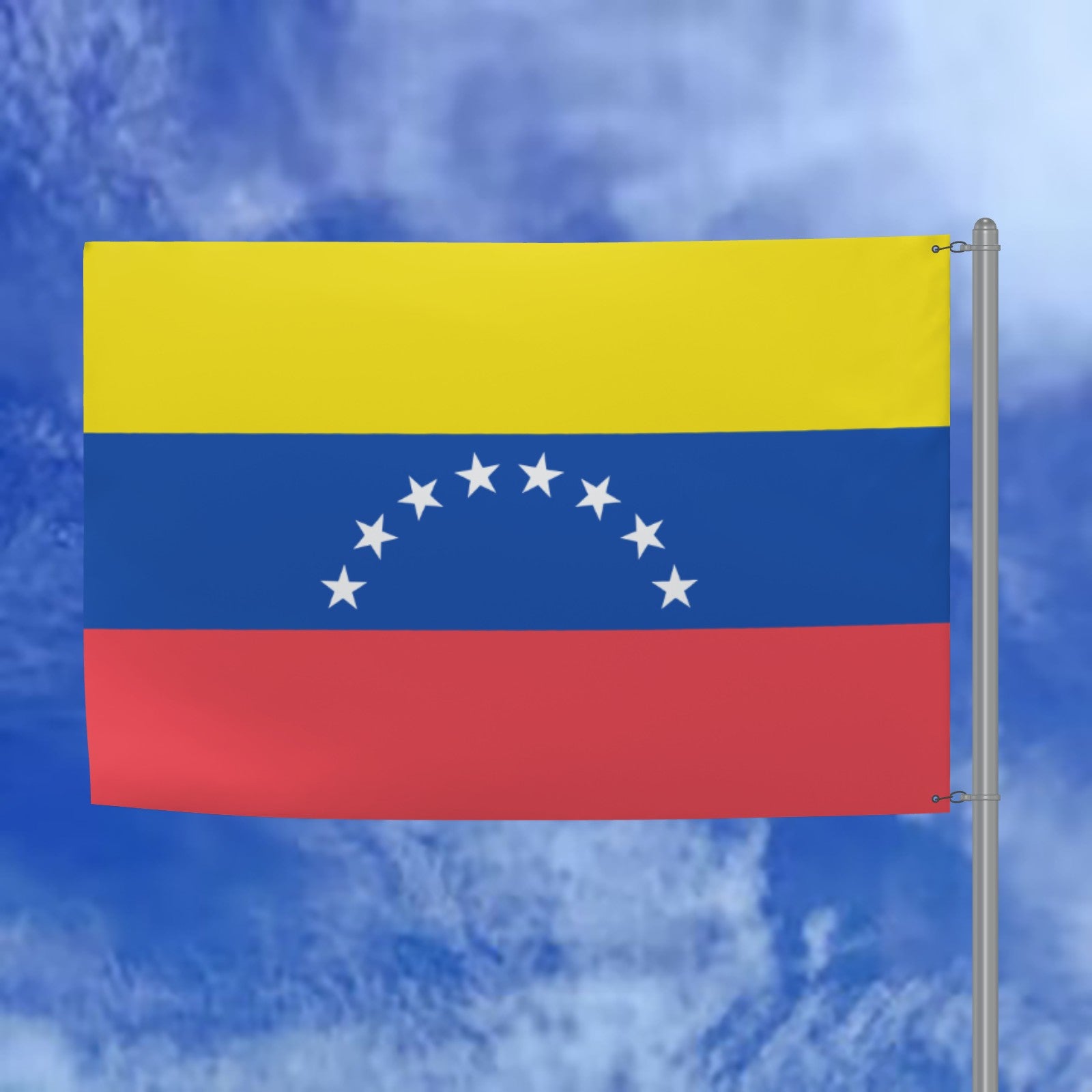 Venezuelan National Flag - 6ft x 4ft Double Sided Premium Quality