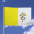 Vatican City Flag - 6ft x 4ft Double-Sided Premium Quality with Papal Emblem