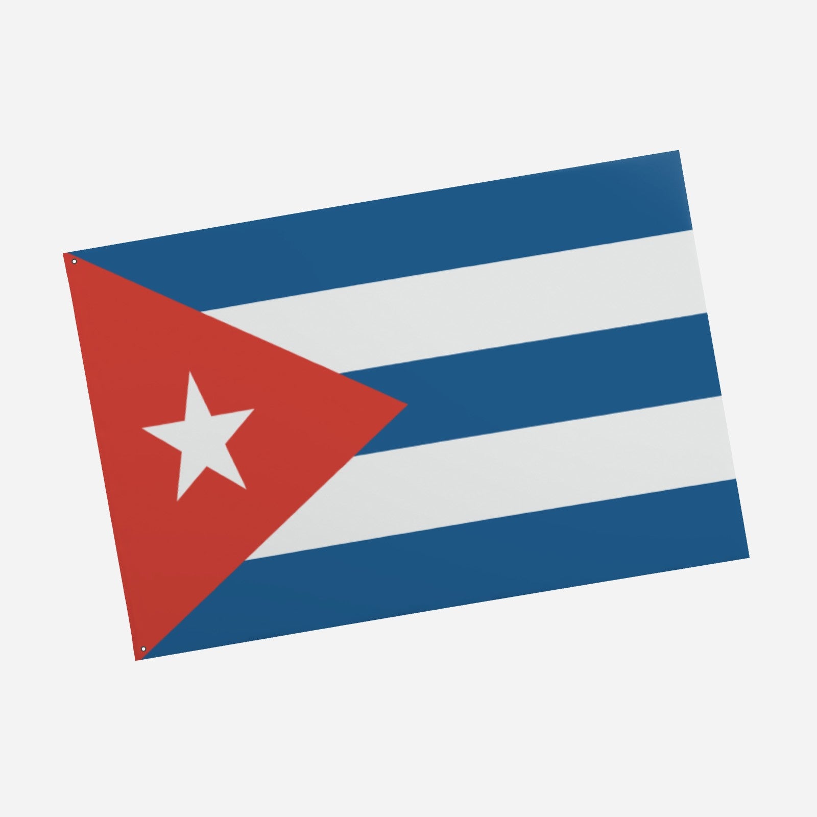 Cuban National Flag - 6ft x 4ft Double-Sided Premium Quality with Star and Stripes