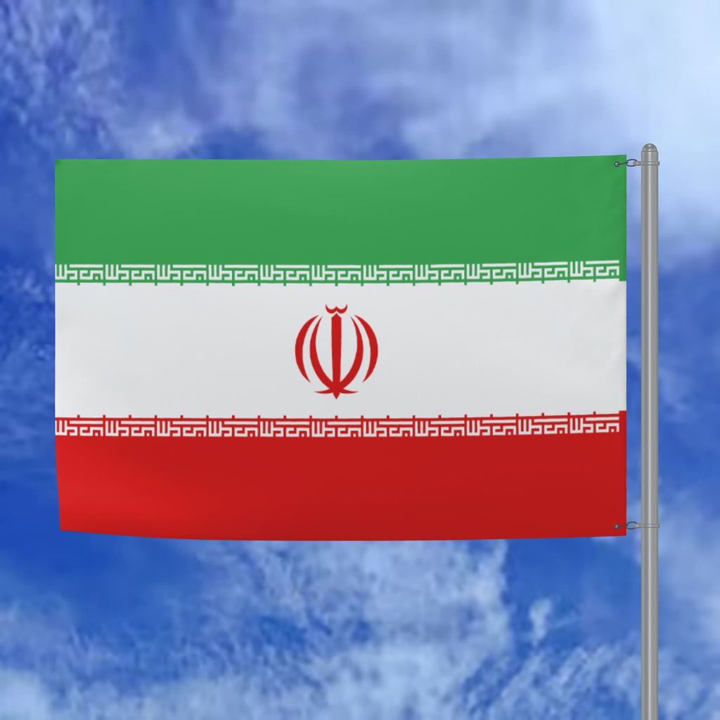 Iranian National Flag - 6ft x 4ft Double-Sided Premium Quality