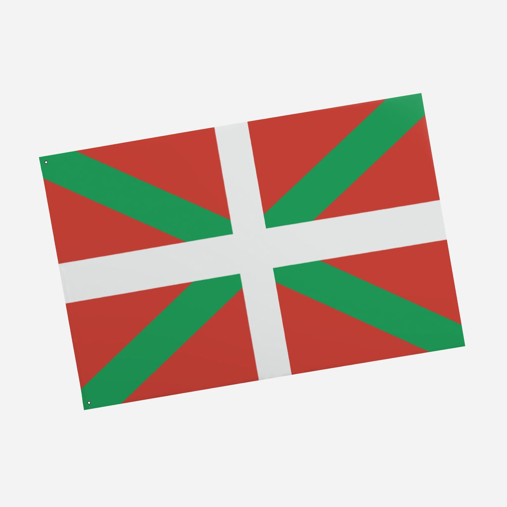 Basque Country Flag - 6ft x 4ft Double-Sided Premium Quality Ikurriña