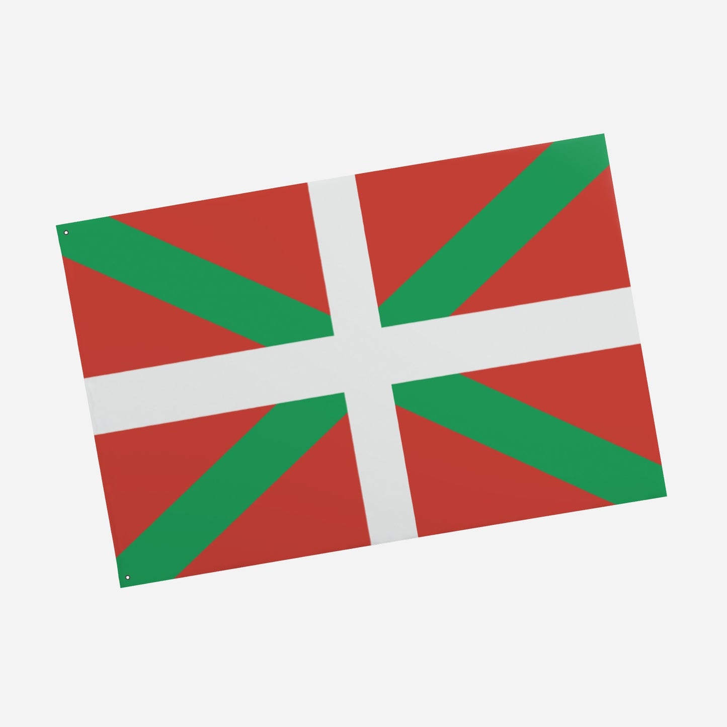 Basque Country Flag - 6ft x 4ft Double-Sided Premium Quality Ikurriña