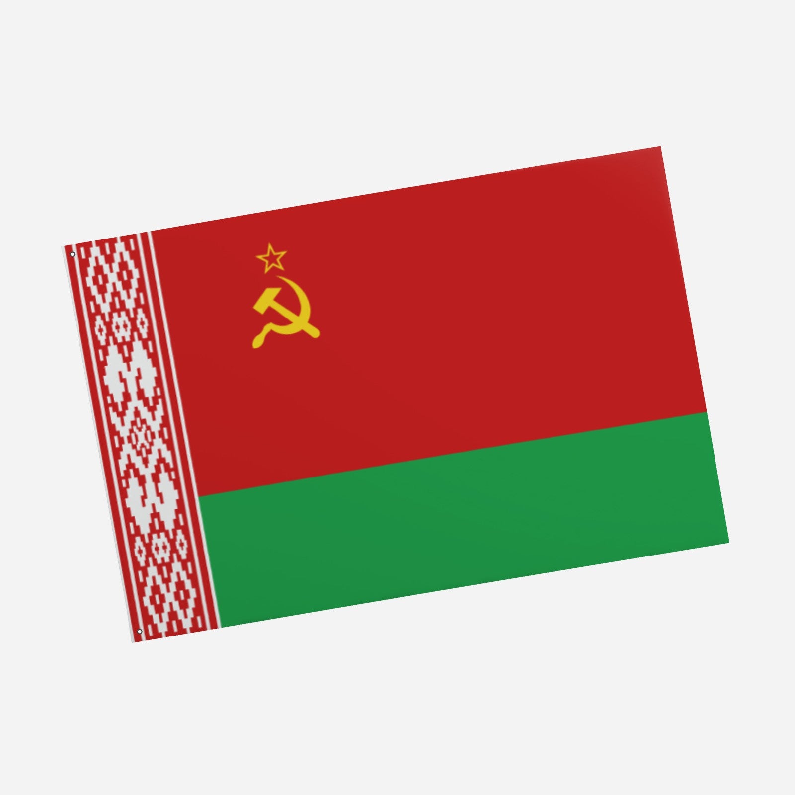 Belarusian National Flag - 6ft x 4ft Double-Sided Premium Quality